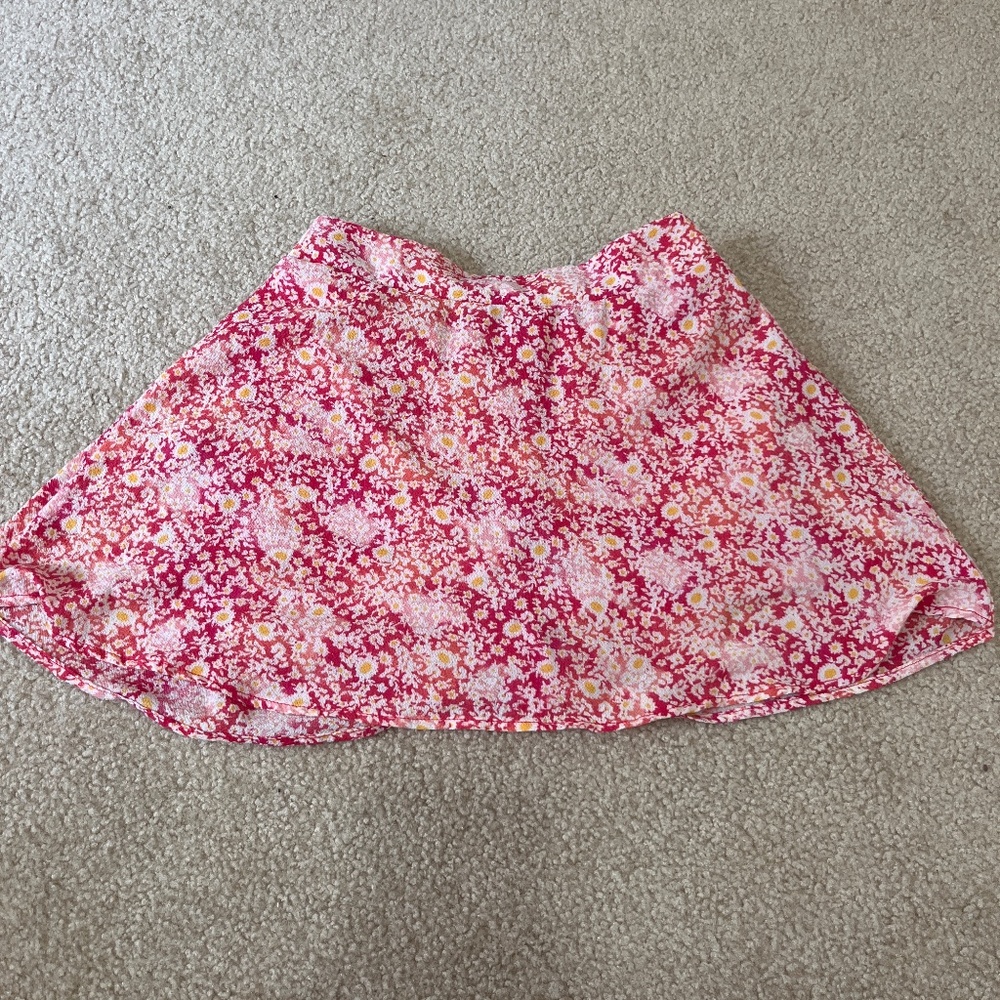 Kids Flower Skort